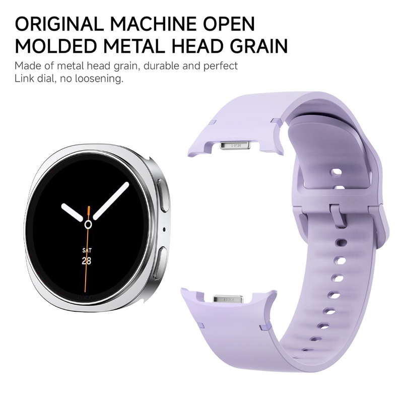 Silicone Watch Band 22Mm - สายซิลิโคนขนาด 20/22 มม. สำหรับ Samsung Galaxy