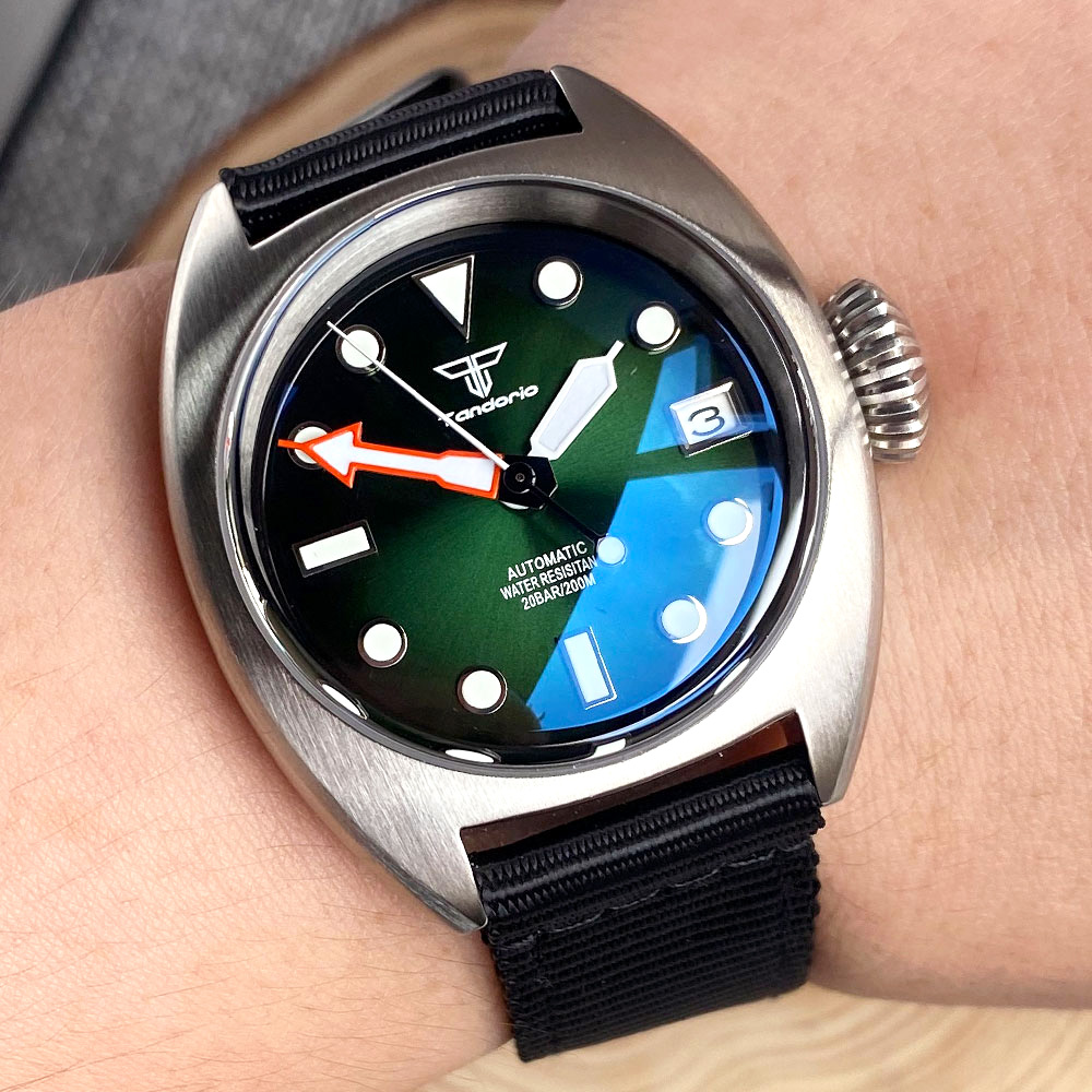 Seiko Watch 5 Sports - 36 มม.ทหาร DIVER นาฬิกาผู้ชาย NH35 AR