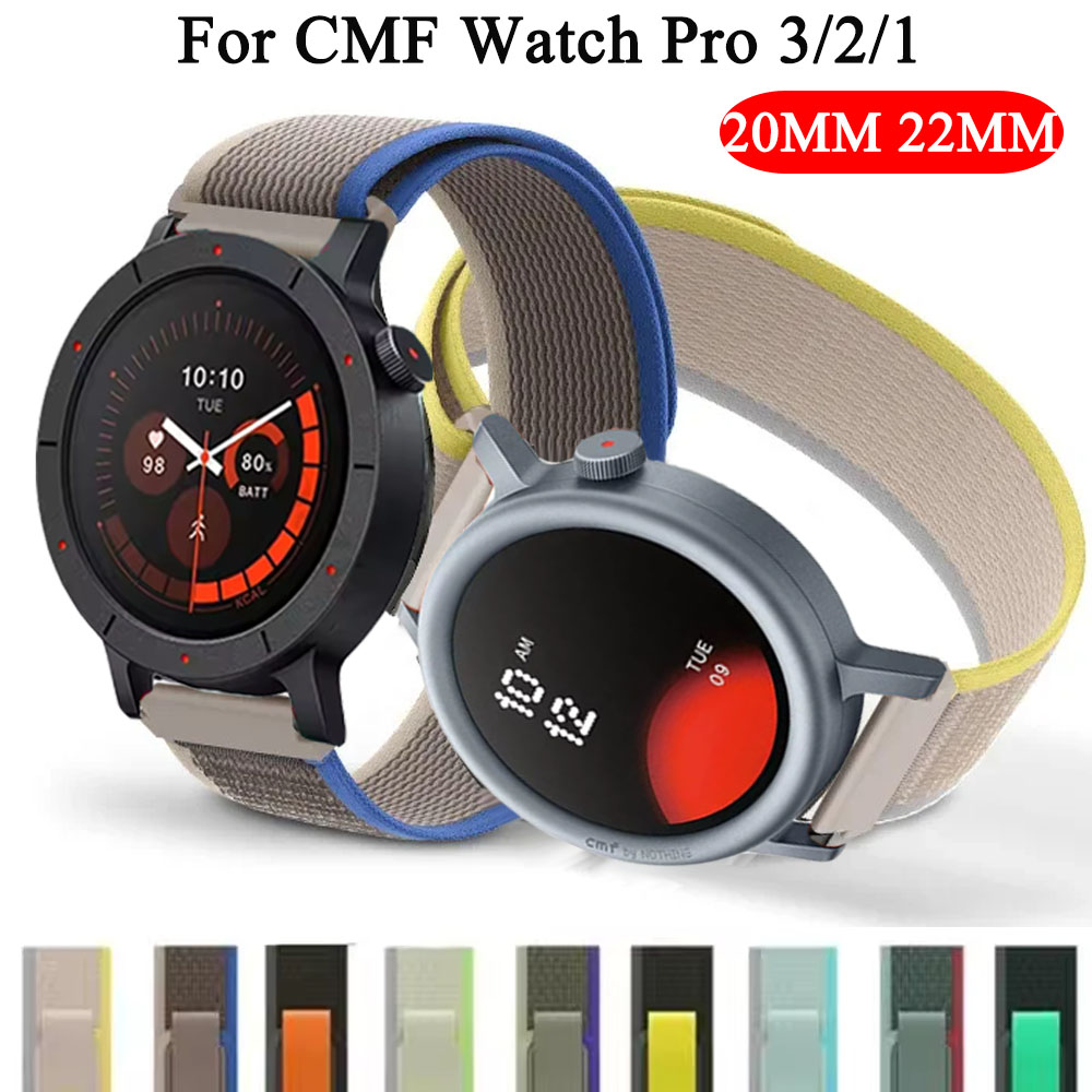Sport Loop Velcro - 20/22 มม.สายนาฬิกาสำหรับ CMF โดย Nothing Watch
