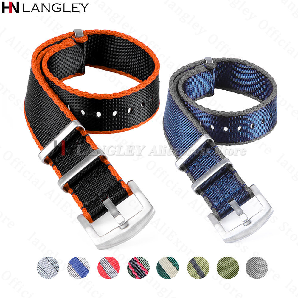 Omega Watch Seamaster - สายไนลอน 18 มม. 20 มม. 22