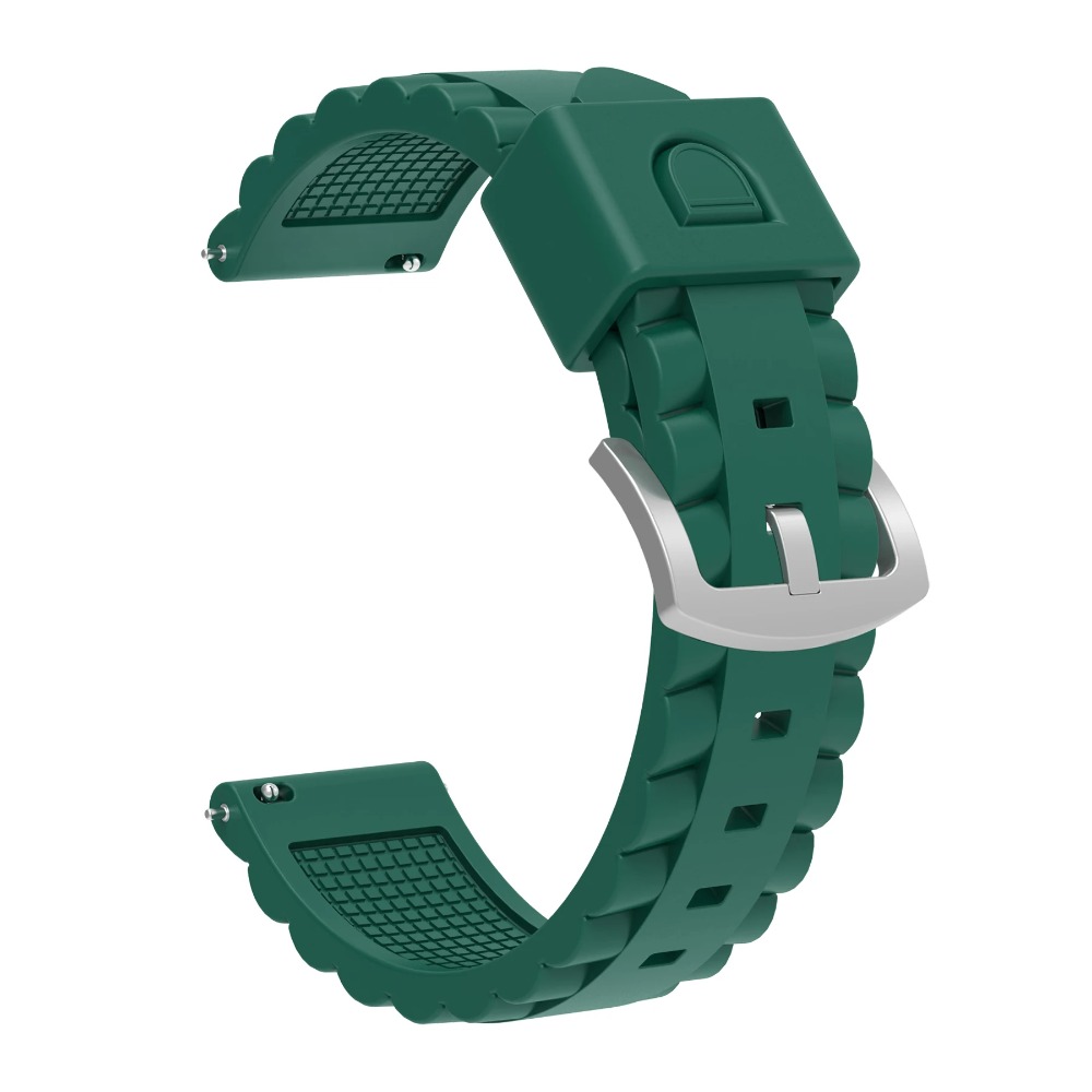 สายรัดซิลิโคนอ่อนนุ่มสําหรับ 2 - Silicone Watch Band 22Mm บทวิจารณ์และราคา