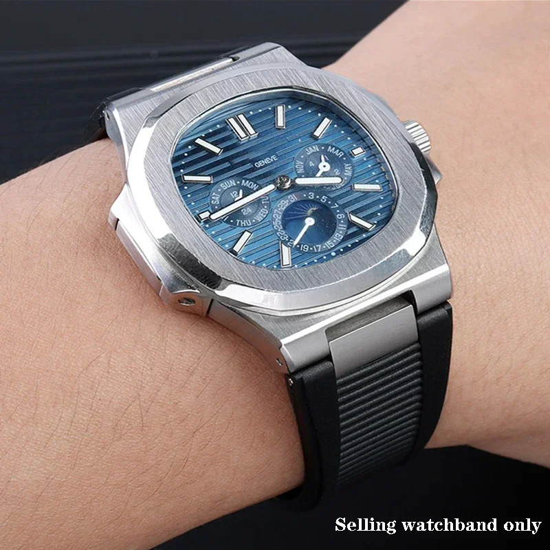 สายนาฬิกาซิลิโคนสําหรับ Patek  - Patek Philippe Watch Nautilus บทวิจารณ์และราคา