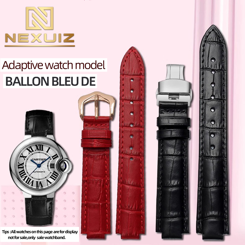 สายนาฬิกาหนังสำหรับ BALLON BLE - Cartier Watch Ballon Bleu บทวิจารณ์และราคา