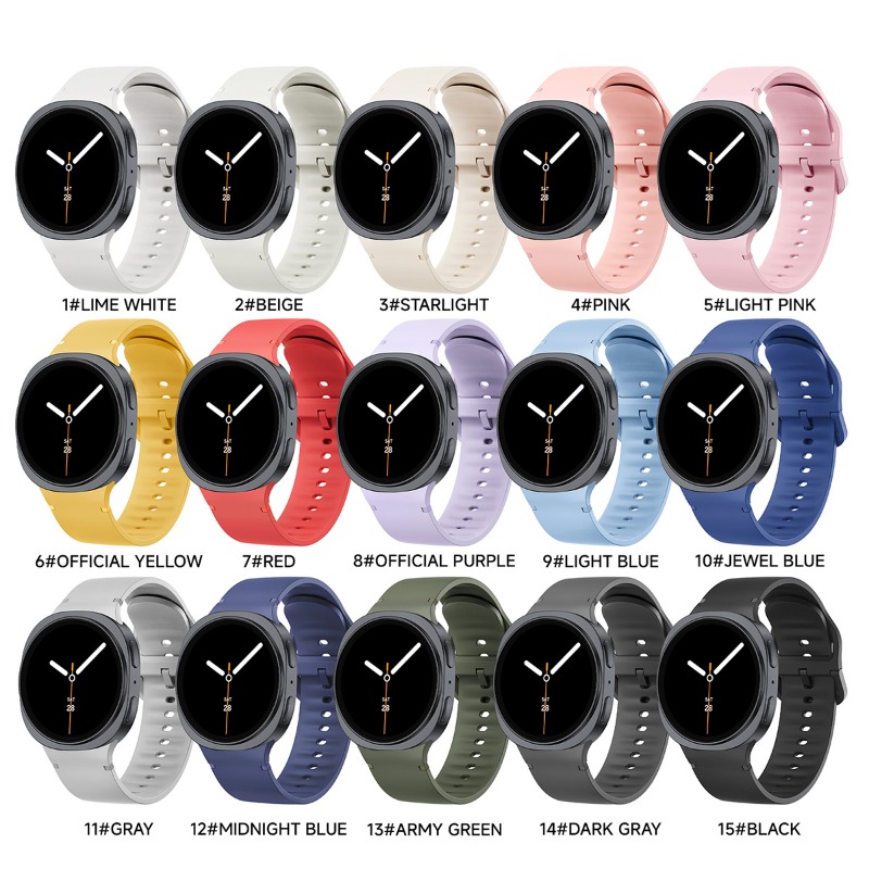 สายซิลิโคนขนาด 20/22 มม. สำหรั - Silicone Watch Band 22Mm บทวิจารณ์และราคา