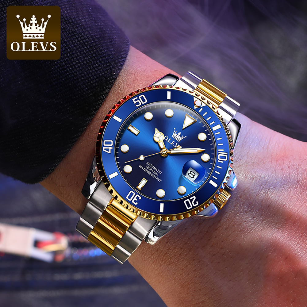 OLEVS นาฬิกานาฬิกาออโตเมติกผู้ - Rolex Watch Datejust บทวิจารณ์และราคา