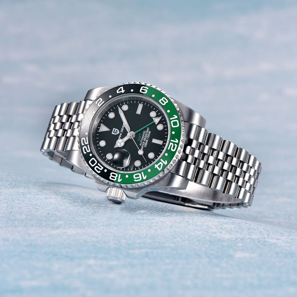 ใหม่ PAGANI DESIGN 40 มม.GMT น - Rolex Watch Datejust บทวิจารณ์และราคา
