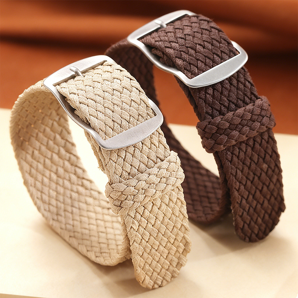 สายนาฬิกาไนลอนถักแบบแคนวาส ขนา - Perlon Strap Woven บทวิจารณ์และราคา