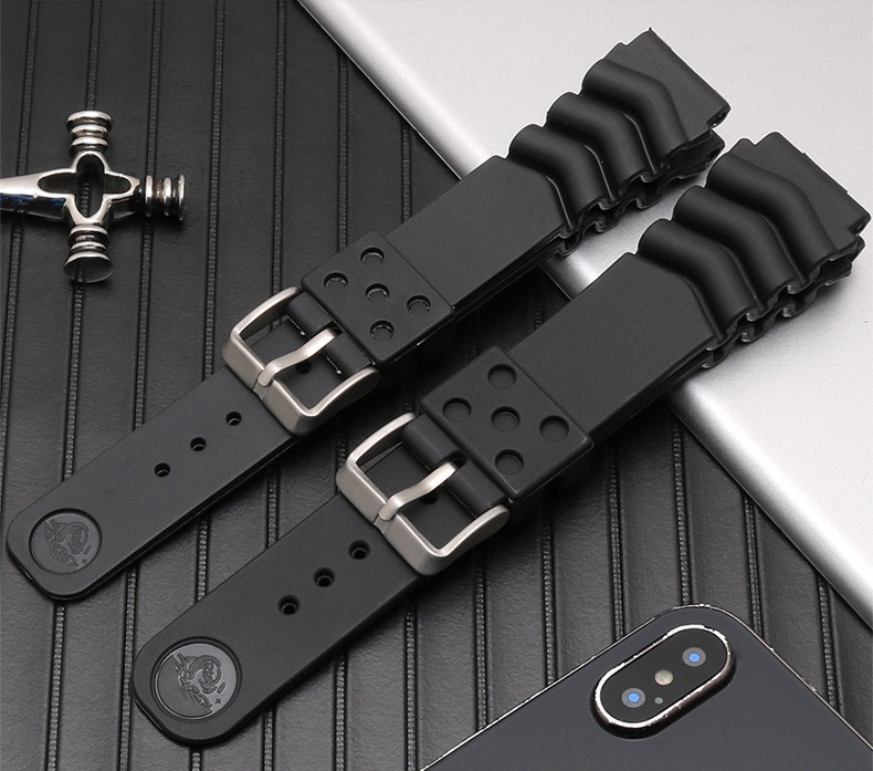 สายนาฬิกายางซิลิโคนสำหรับเล่นก - Seiko Watch 5 Sports บทวิจารณ์และราคา