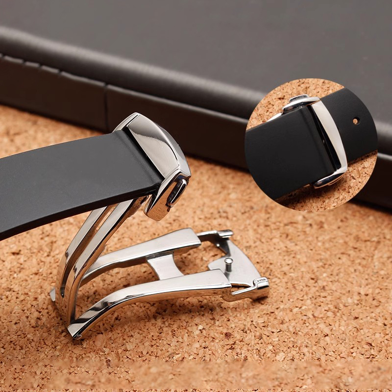 หัวเข็มขัดนาฬิกาสแตนเลสสำหรับส - Butterfly Clasp Deployant บทวิจารณ์และราคา