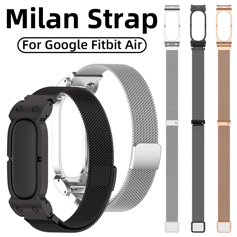 สายนาฬิกามิลานีสสำหรับฟิตบิท แ - Mesh Strap Metal บทวิจารณ์และราคา