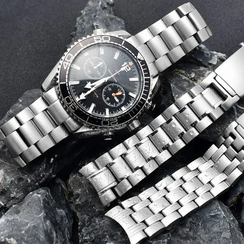 904L สแตนเลส 18 มม.20 มม.22 มม - Omega Watch Seamaster บทวิจารณ์และราคา