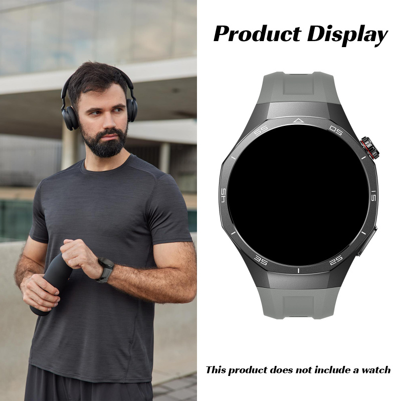 สายซิลิโคนขนาด 22 มม. สำหรับนา - Silicone Watch Band 22Mm บทวิจารณ์และราคา