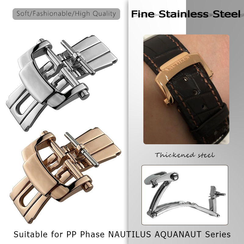 18 มม.สําหรับ PP Patek Philipp - Patek Philippe Watch Aquanaut บทวิจารณ์และราคา