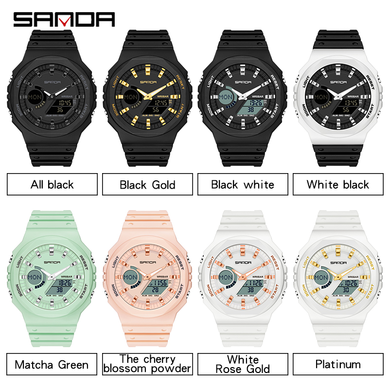 Sandaสุดหรูผู้ชายควอตซ์นาฬิกาก - Seiko Watch 5 Sports บทวิจารณ์และราคา