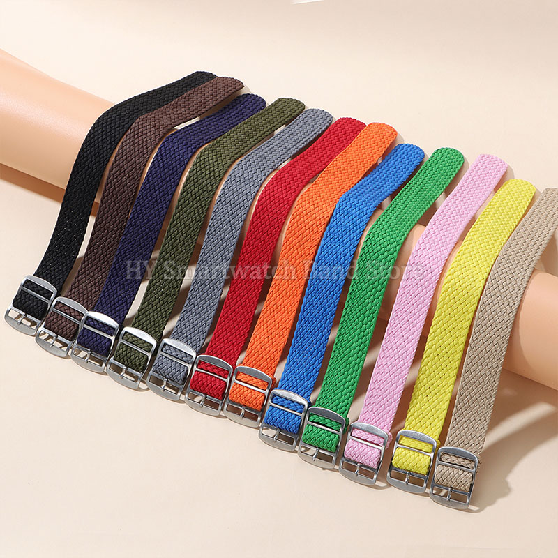 สายนาฬิกาผ้าไนลอนทอขนาด 14 มม. - Perlon Strap Woven บทวิจารณ์และราคา