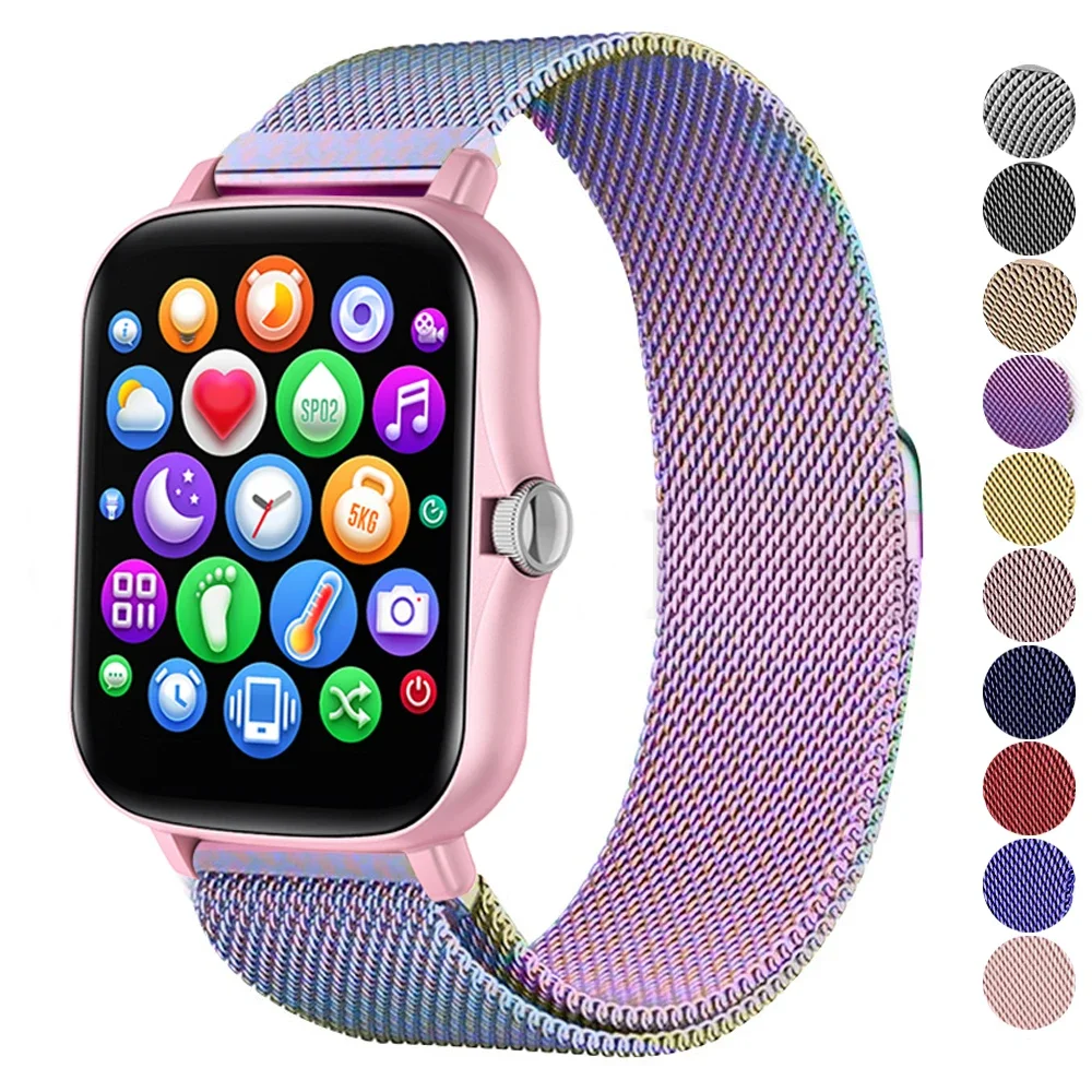 20 มม.สําหรับ Amazfit GTS 4/3/ - Milanese Loop Magnetic บทวิจารณ์และราคา