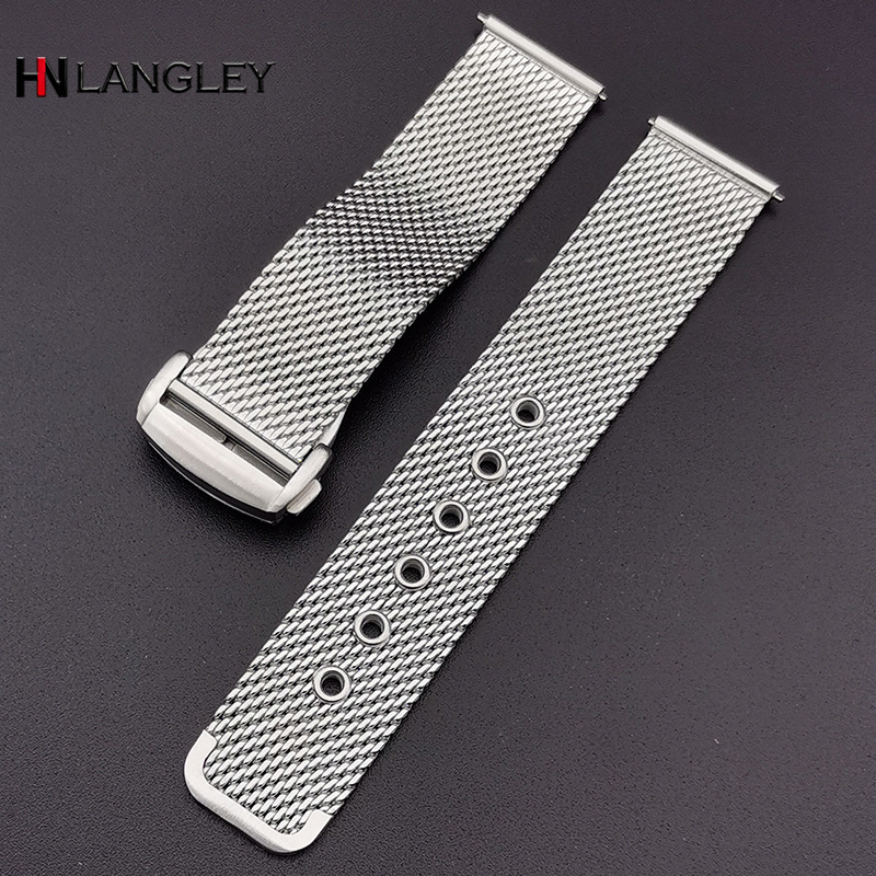 20 มม. 22 มม. สายนาฬิกาแบบตาข่ - Omega Watch Seamaster บทวิจารณ์และราคา