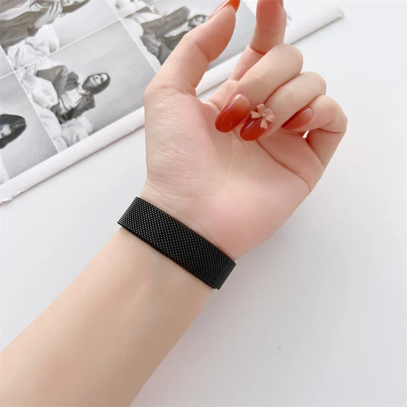ห่วงแม่เหล็กสําหรับ Xiaomi sma - Milanese Loop Magnetic บทวิจารณ์และราคา