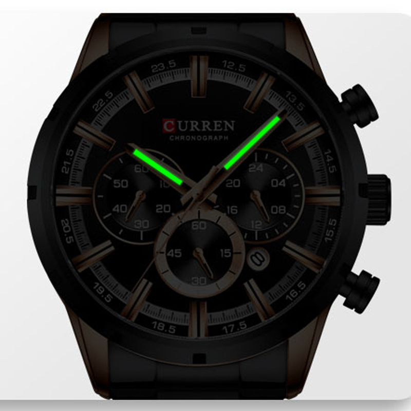 CURREN แบรนด์ชั้นนําทหารนาฬิกา - Seiko Watch 5 Sports บทวิจารณ์และราคา