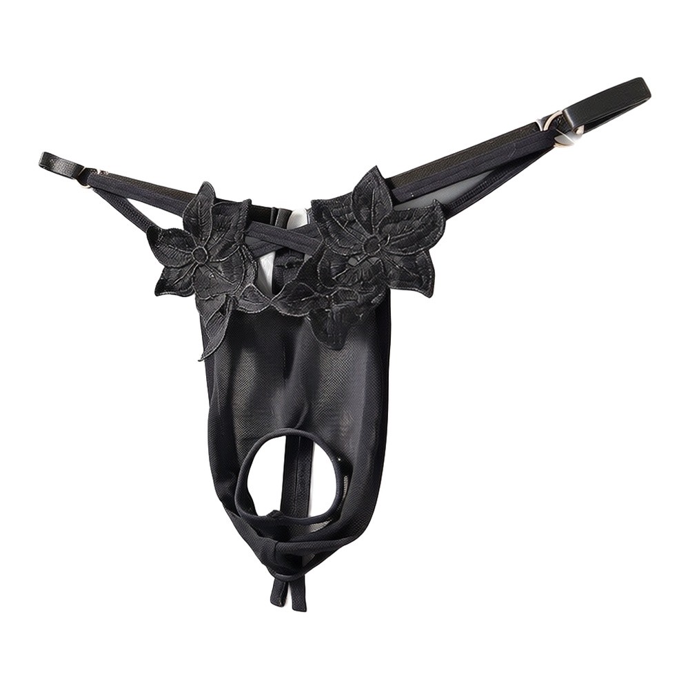 กางเกงชั้นในชายแบบจีสตริงลูกไม - Mesh Strap Metal บทวิจารณ์และราคา