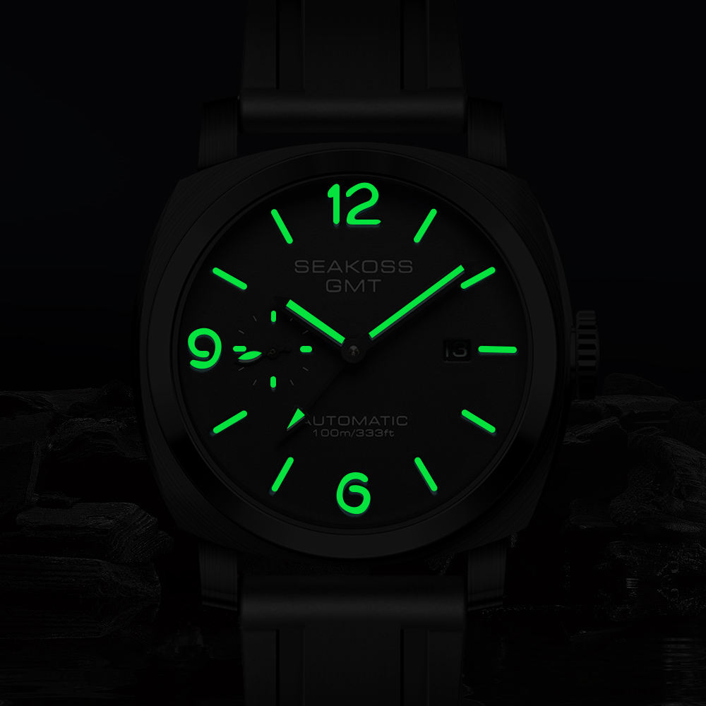 SEAKOSS 45 มม.นาฬิกาดำน้ำ GMT  - Seiko Watch Presage บทวิจารณ์และราคา