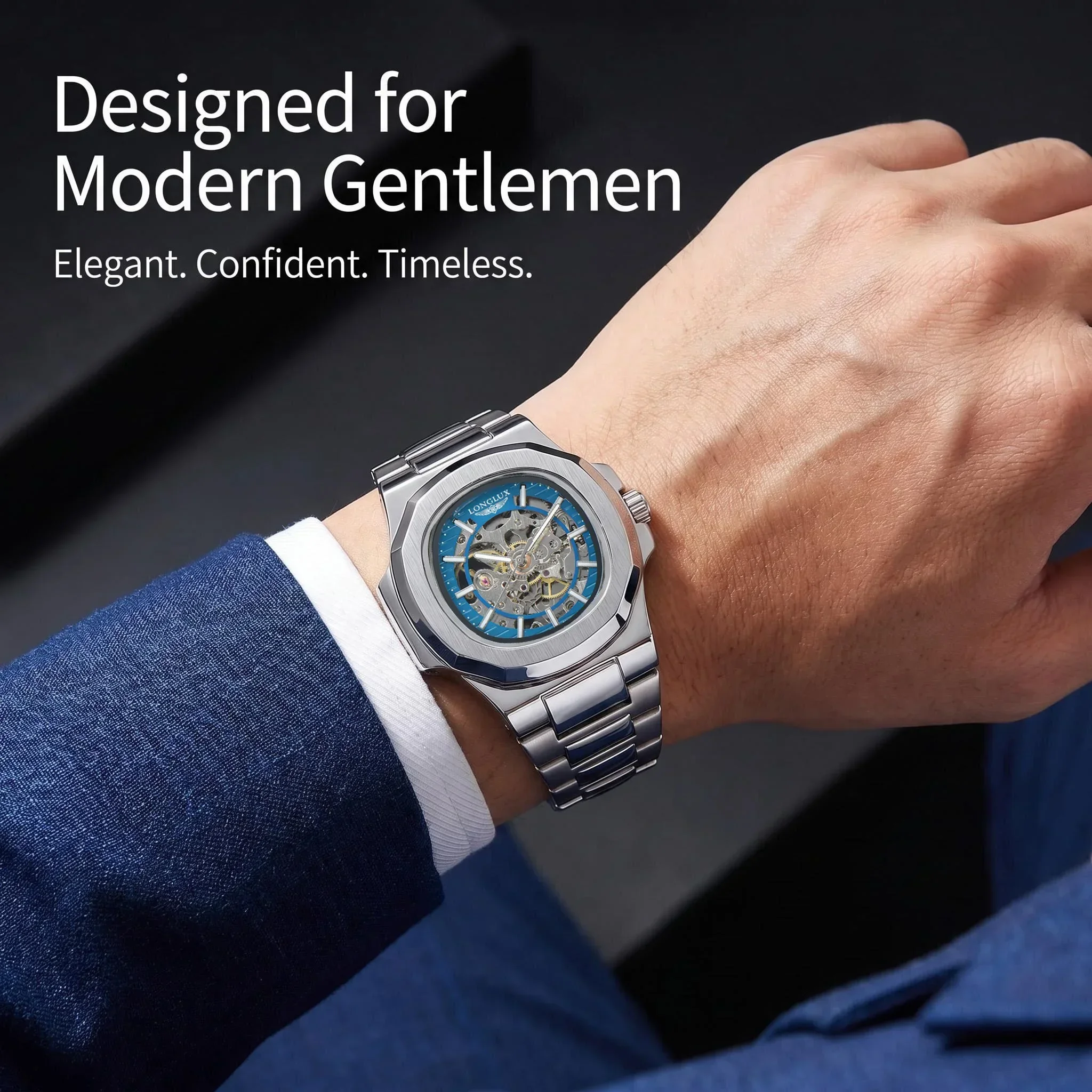 นาฬิกาข้อมือผู้ชาย LONGLUX ระบ - Seiko Watch 5 Sports บทวิจารณ์และราคา