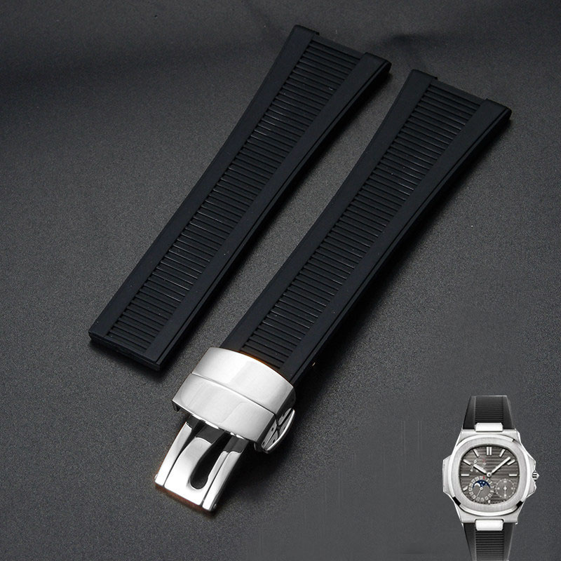 สายนาฬิกาซิลิโคนสําหรับ Patek  - Patek Philippe Watch Nautilus บทวิจารณ์และราคา