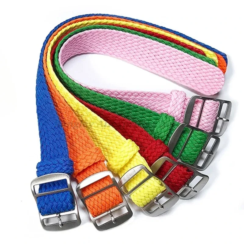 ผ้าทอไนลอนสายรัดข้อมือ 14 มม.1 - Perlon Strap Woven บทวิจารณ์และราคา
